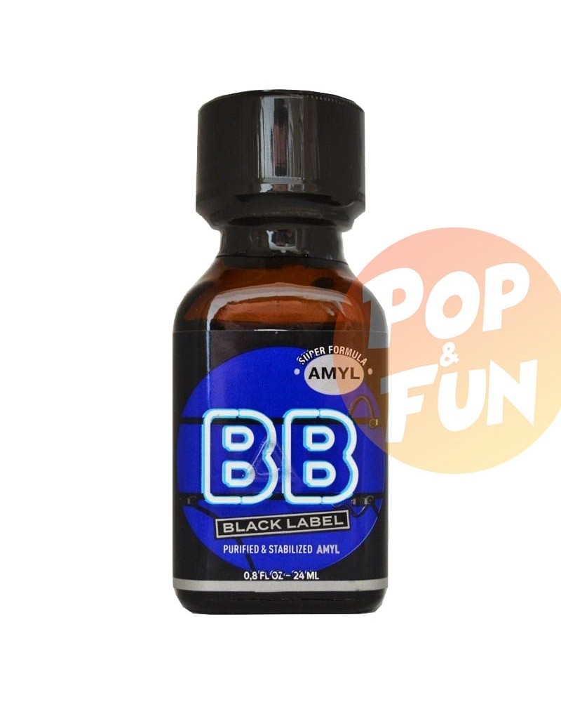 Poppers BB Black Label 24ml Amyle