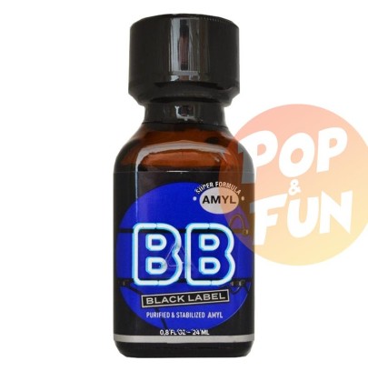 Poppers BB Black Label 24ml Amyle