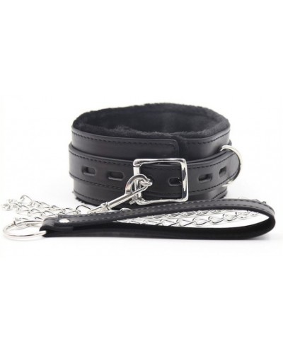 Collier Laisse Fur Noir disponible sur Pop and Fun