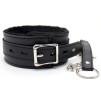 Collier Laisse Fur Noir Collier Laisse Fur Noir
