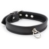 Collier O Ring Simili Noir disponible sur Pop and Fun