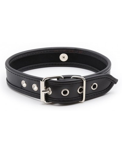 Collier O Ring Simili Noir disponible sur Pop and Fun