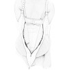 Camisole Strict Leather Zipper