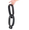 Menottes de retenue en cuir Cuisses-Mains Menottes de retenue en cuir Cuisses-Mains