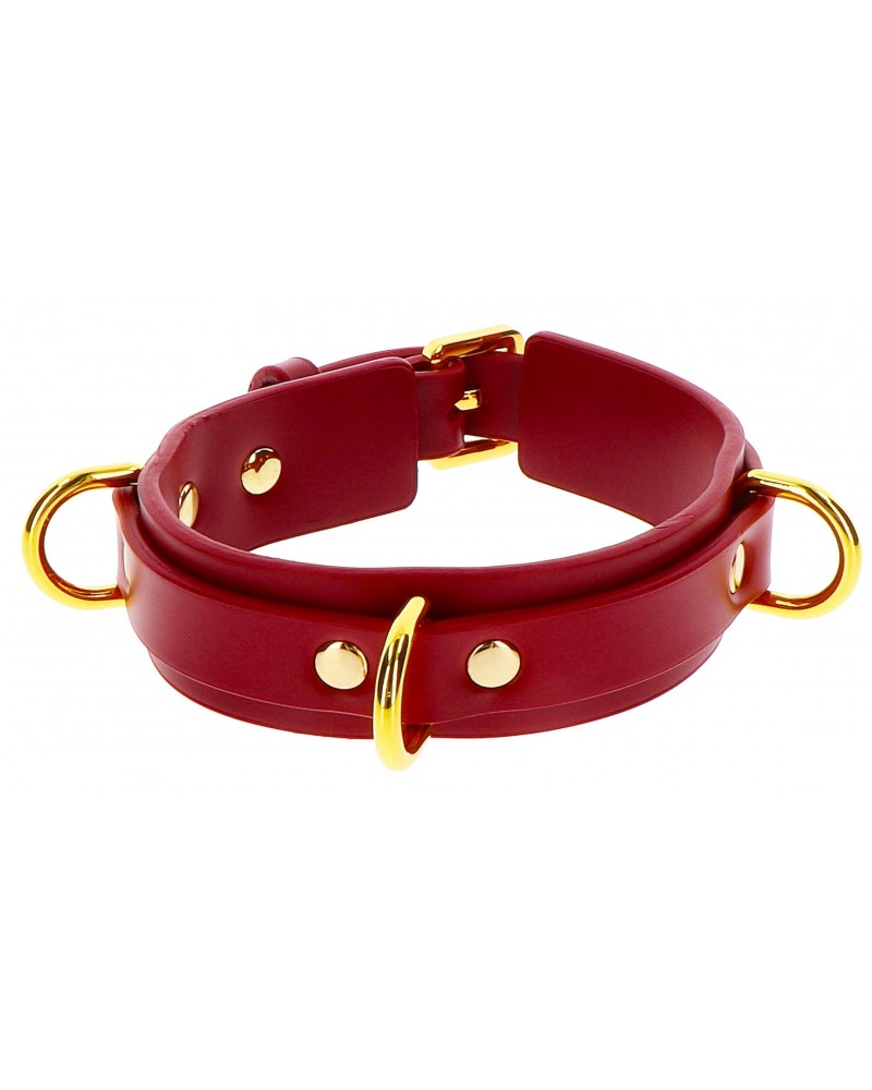 Collier D-Ring Taboom Rouge disponible sur Pop and Fun