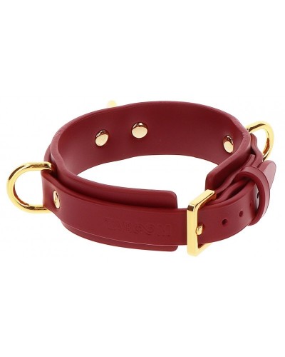 Collier D-Ring Taboom Rouge disponible sur Pop and Fun