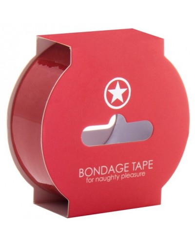 Ruban non collant Bondage Tape 17m Rouge disponible sur Pop and Fun