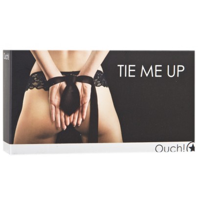 Cravate Bandeau Tie Me Up Noire