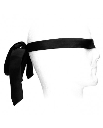 Cravate Bandeau Tie Me Up Noire disponible sur Pop and Fun