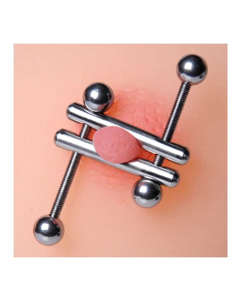 Pince-Tétons Twin Screws x2 disponible sur Pop and Fun