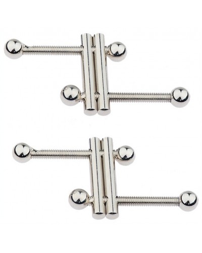 Pince-Tétons Twin Screws x2 disponible sur Pop and Fun