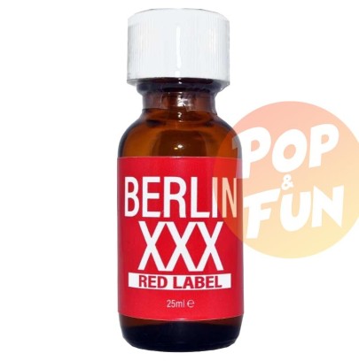 Poppers Berlin XXX Red Label 25ml Propyle