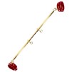 Barre avec Menottes de chevilles Spreader Taboom Doré-Rouge disponible sur Pop and Fun