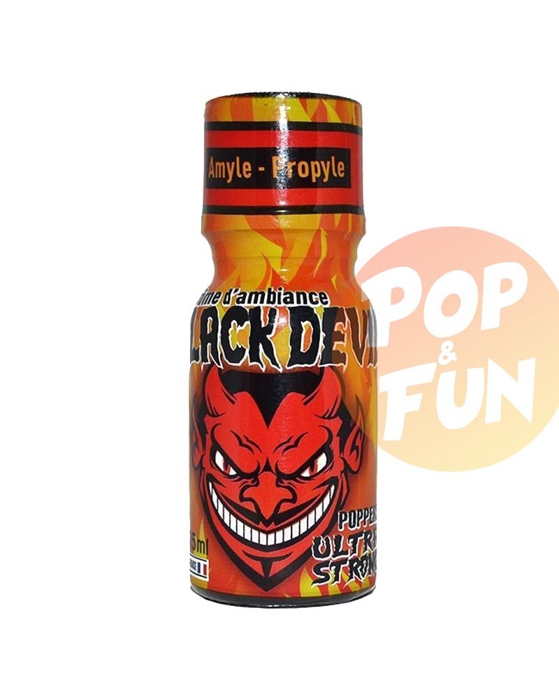 Poppers Black Devil Ultra Puissant Amyle-Propyle 15ml