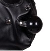 Cagoule avec Masque et Bâillon Blind Mask Gag Noire