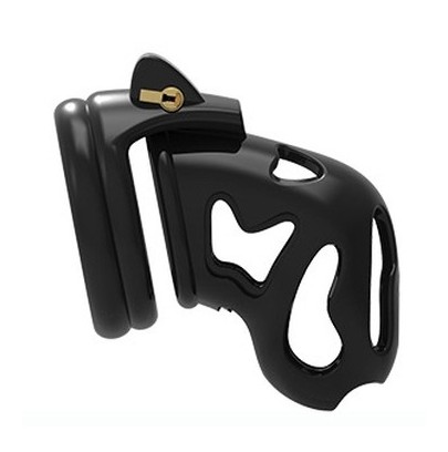 Cage de chasteté Ghost 10 x 3cm Noire disponible sur Pop and Fun