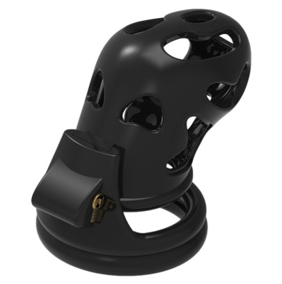 Cage de chasteté Ghost 10 x 3cm Noire