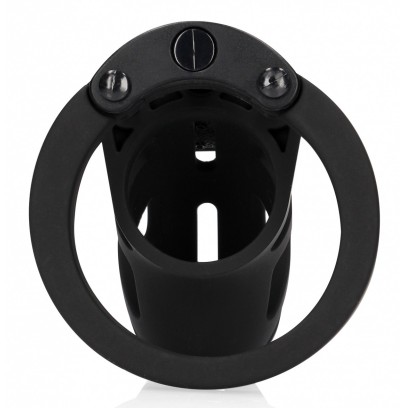 Cage de chasteté ManCage Modèle 23 - 6.5 x 3.5cm Noire