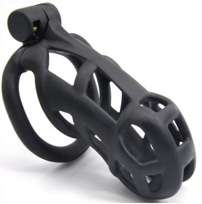 Cage de chasteté Solid Naja 8.5 x 3.7cm disponible sur Pop and Fun