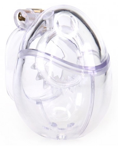 Cage de chasteté Egg Cage L 9.5cm disponible sur Pop and Fun