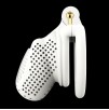 Cage de chasteté Timea 7.5 x 3cm Blanc