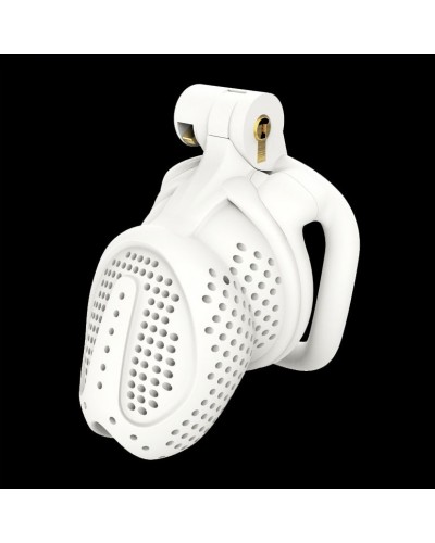 Cage de chasteté Timea 7.5 x 3cm Blanc disponible sur Pop and Fun