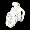 Cage de chasteté Timea 7.5 x 3cm Blanc