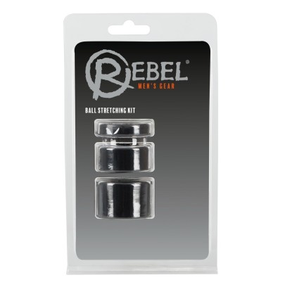 Kit de 3 Ballstretchers Stretching 25mm Noirs