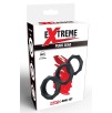 Lot de 3 Cockrings Silicone Heavy C-Ring Noirs