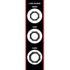 Lot de 3 Cockrings Silicone Heavy C-Ring Noirs Lot de 3 Cockrings Silicone Heavy C-Ring Noirs