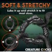 Cockring Black Caiman Noir