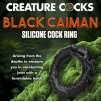 Cockring Black Caiman Noir