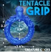 Cockring Poseidon's Octo-ring Bleu