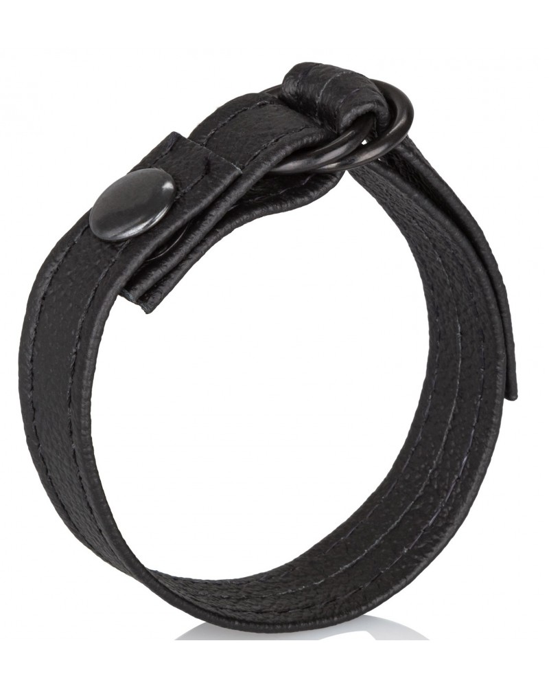 Cockring en cuir CINCH Noir disponible sur Pop and Fun