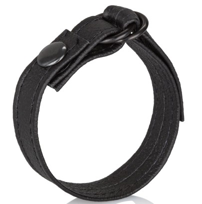 Cockring en cuir CINCH Noir disponible sur Pop and Fun