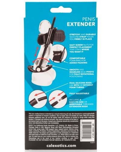 Extenseur de pénis Pro Grade Noir disponible sur Pop and Fun