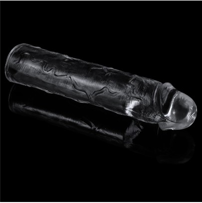 Gaine de pénis Flawless 19 x 4cm Transparente disponible sur Pop and Fun