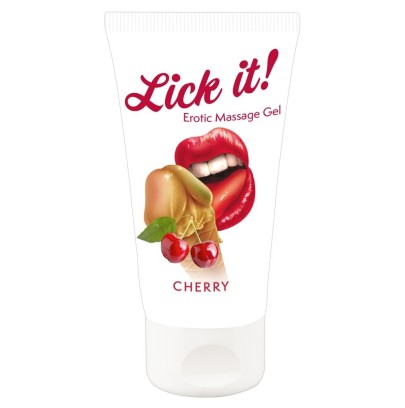 Gel de Massage Cerise 50 ml disponible sur Pop and Fun