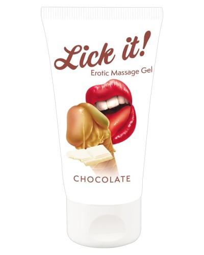 Gel de Massage Chocolat 50 ml disponible sur Pop and Fun