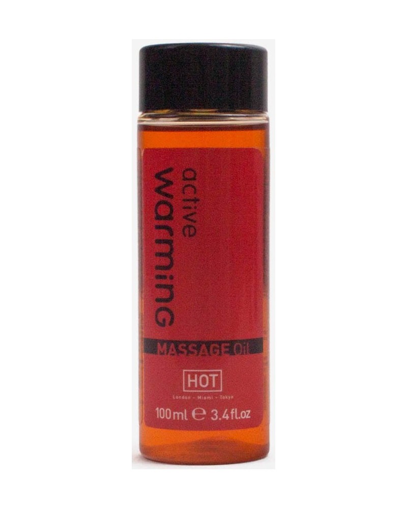 Huile de massage Chauffante Warming 100mL disponible sur Pop and Fun