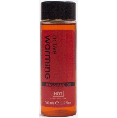 Huile de massage Chauffante Warming 100mL disponible sur Pop and Fun