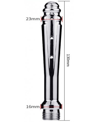 Embout de lavement en métal Fozz M 11 x 2.3cm disponible sur Pop and Fun