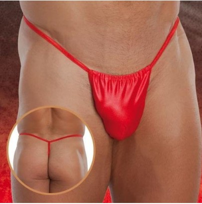String Homme VINYLE Rouge disponible sur Pop and Fun