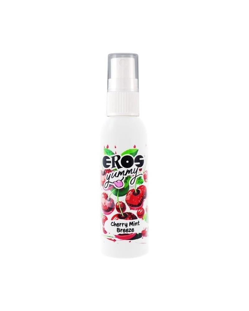 Spray Corporel à Lécher Yummy Cerise Menthe 50 ml disponible sur Pop and Fun