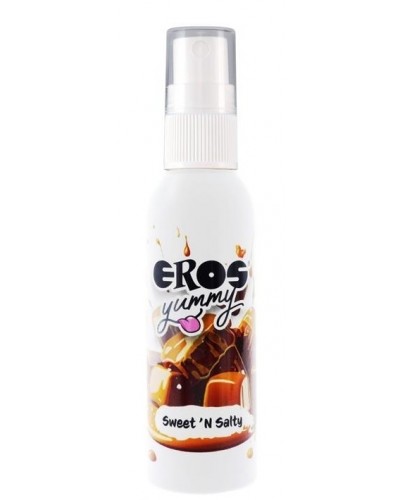 Spray Corporel à Lécher Yummy Caramel Salé 50 ml disponible sur Pop and Fun