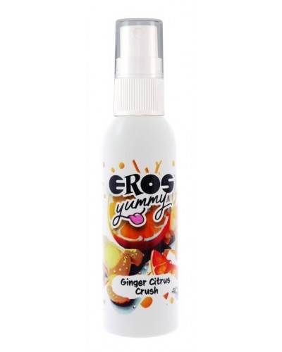 Spray Corporel à Lécher Yummy Orange Gingembre 50 ml disponible sur Pop and Fun