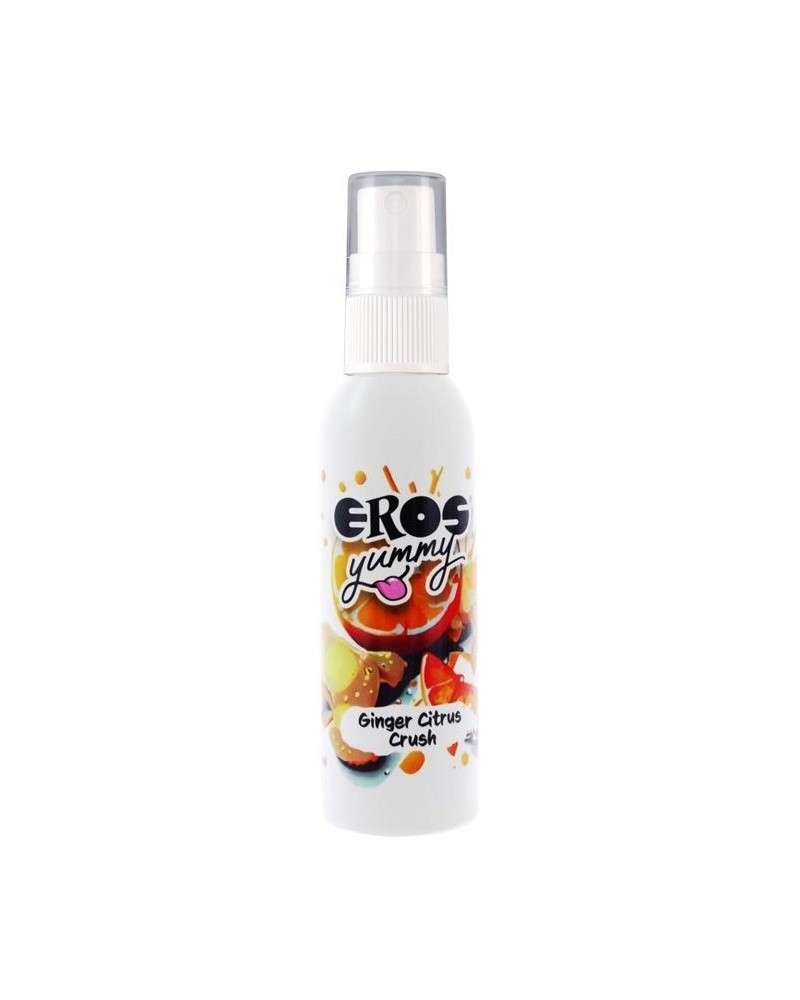 Spray Corporel à Lécher Yummy Orange Gingembre 50 ml disponible sur Pop and Fun