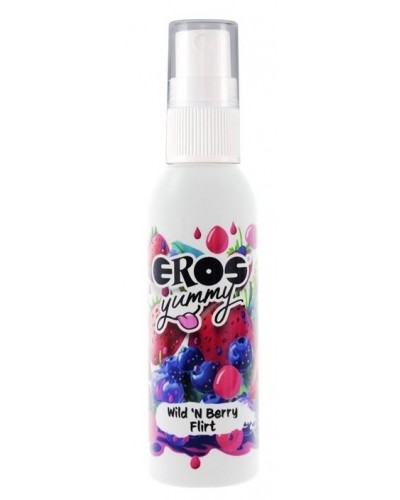 Spray Corporel à Lécher Yummy Fruits des Bois 50 ml disponible sur Pop and Fun