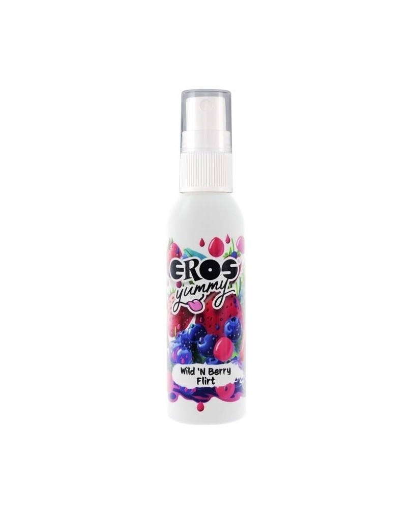 Spray Corporel à Lécher Yummy Fruits des Bois 50 ml disponible sur Pop and Fun