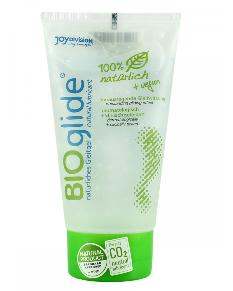 Lubrifiant naturel Bio Glide 150mL disponible sur Pop and Fun